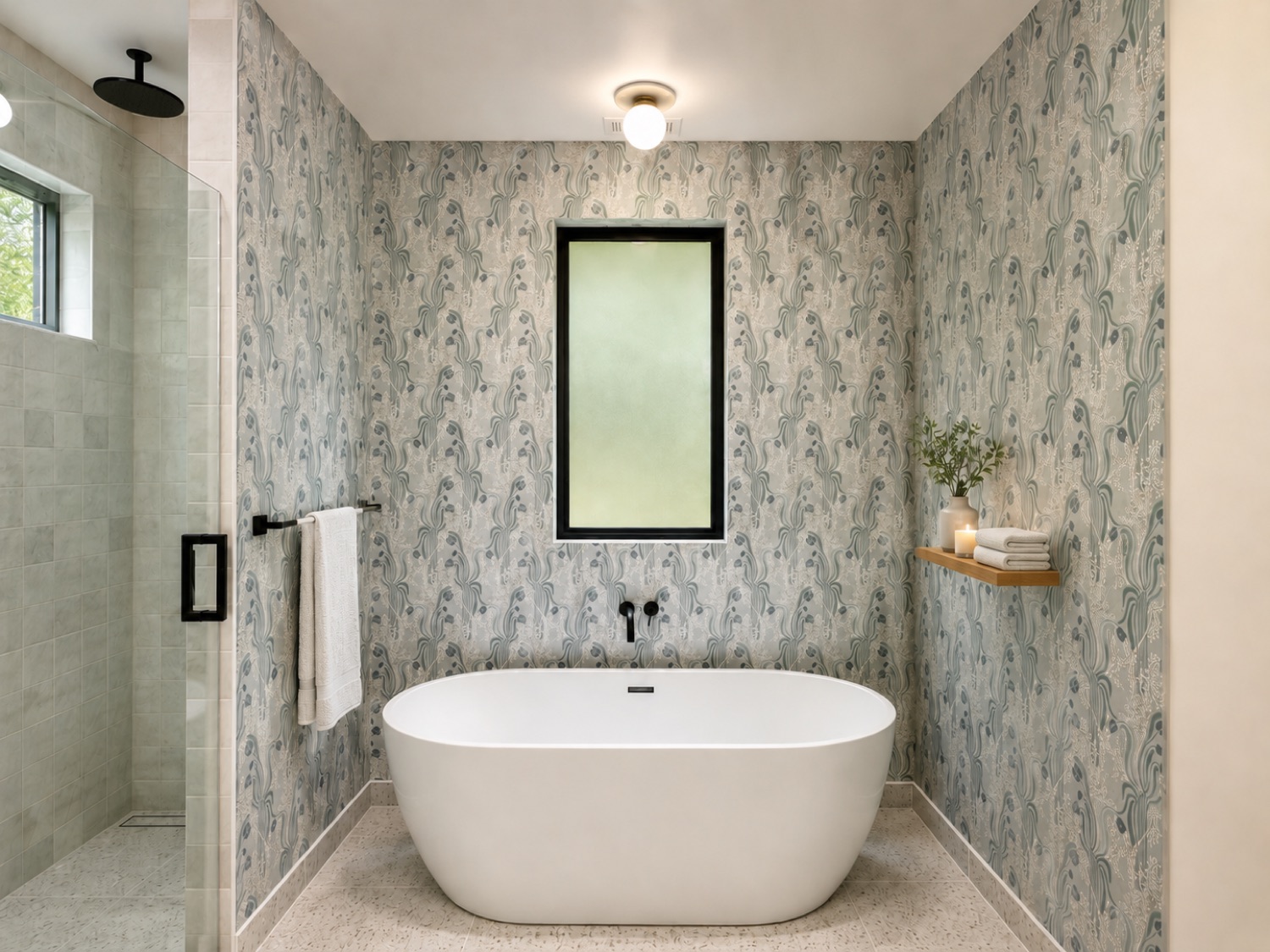 Wallpaper installation details